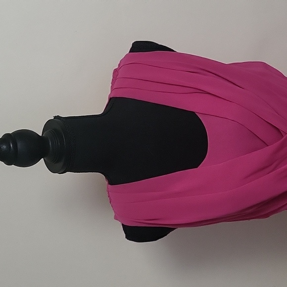 ALBERTA FERRETTI SLEVELESS SHEER DRESS - Picture 3 of 12